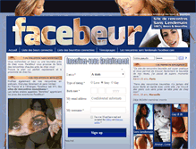 Tablet Screenshot of facebeur.com